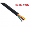 สายไฟ 4x26 AWG 4 คอร์ ราคาต่อ 1 เมตร